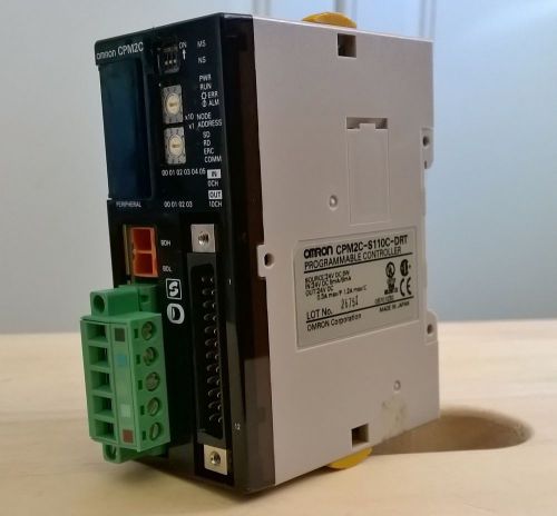 Omron CPM2C-S110C-DRT CPU programmable controller PLC