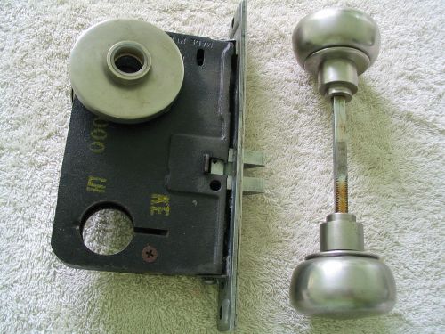 1 vintage yale mortise 8000 series - passage latch no cylinder reversible for sale