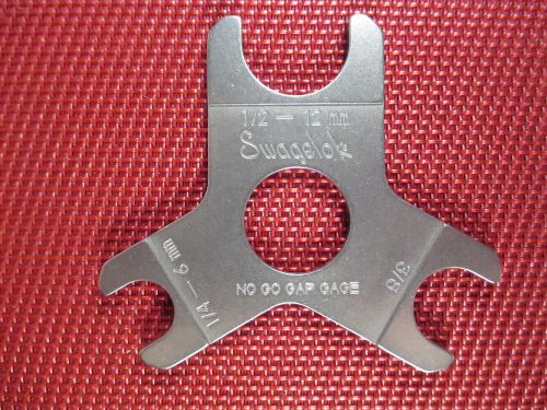 Swagelok® 1/4&#034; 3/8&#034; 1/2&#034; 6mm 12mm tube od gap inspection gauge tool  ms-ig-468 for sale
