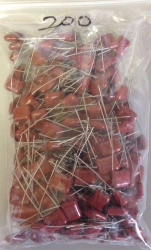 200 units of .1uf 250V MP Metal Poly Capacitor New