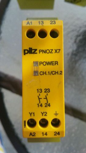 Pilz pnoz x7 safety relay
