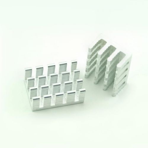 20PCS 19x14x8MM High Quality silver slotted Aluminum Heat Sink Router Computer
