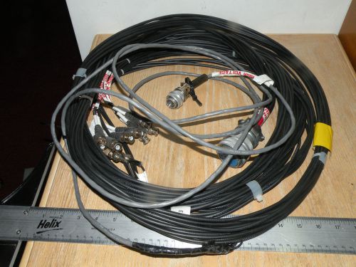 High Voltage Wiring Harness Amphenol BNC Connectors