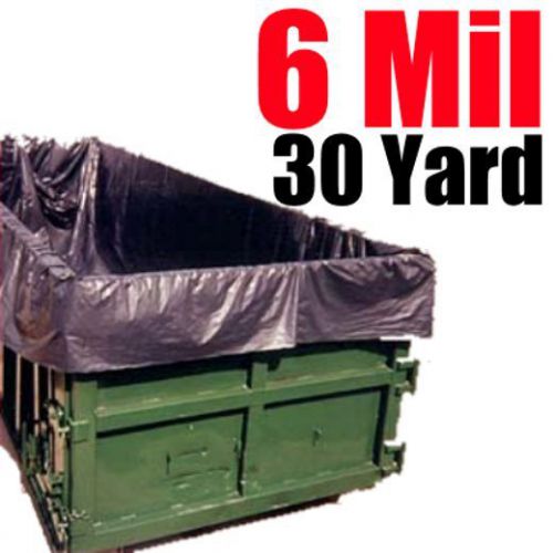 6 Mil 30 Yard Roll Off Dumpster Liner