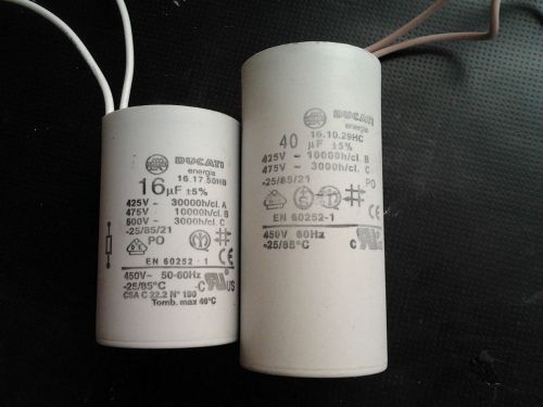 16uF and 40uF Capacitor NEW!