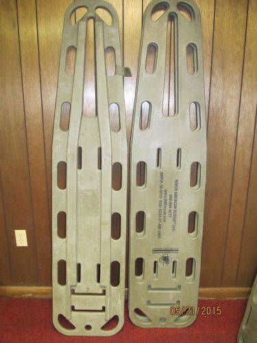 North american rescue spine board spineboard backboard water rescue used 1 ea for sale