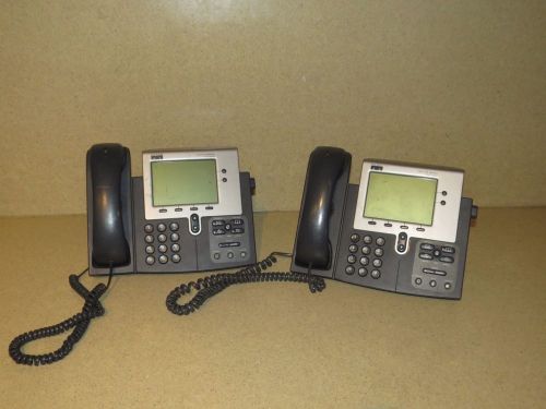 CISCO IP PHONE 7940 SERIES - LOT OF TWO