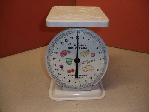 Vintage American Family 25 lbs Scale