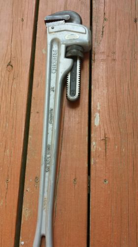 Rigid 24 &#034; Aluminum pipe wrench