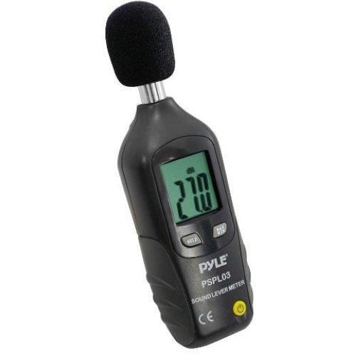 Pyle PSPL03 Mini Sound Level Meter With A Frequency Weighting Max Hold Function