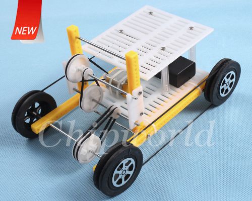 DIY Car Toy Car Pulley Power-Driven Educational Hobby Robot Puzzle IQ Gadget new