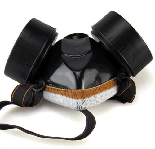 Dual cartridge respirator safety dust paint filter mask job shop protective tool for sale