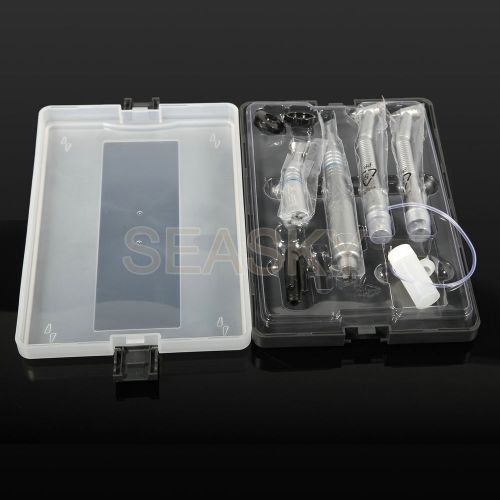 [us to us] nsk dental low high speed handpiece kit 4 hole push button usa stock for sale