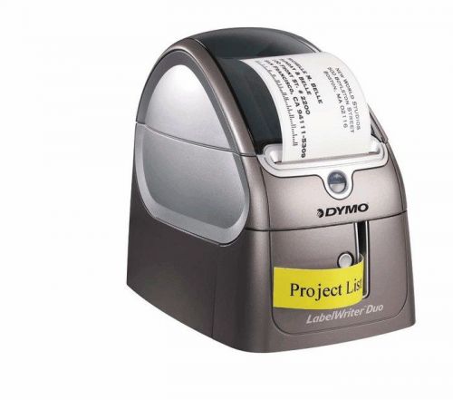 Dymo labelwriter duo 300dpi 55 labels per minute label printer *new in box* for sale