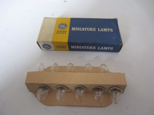 Box of 10 GE General Electric PR-6 PR6 Miniature Flashlight Lamps Light Bulbs
