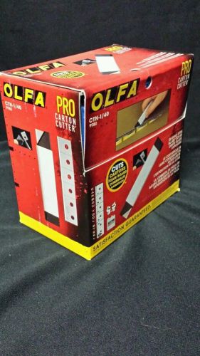 OLFA CTN 1/40 9980 Pro Carton Cutter Case of 40 cutters NEW Snap Off