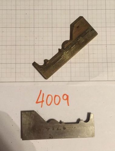 Lot 4009 Crown Moulding Weinig / WKW Corrugated Knives Shaper Moulder