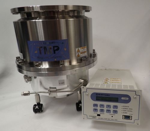 New shimadzu tmp-3403lmc magnetically levitated turbo molecular pump w ei-d3403m for sale