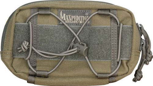 Maxpedition mx8001kf janus extension pocket khaki/foliage main: 8&#034; x 4&#034; x 1.5&#034; for sale
