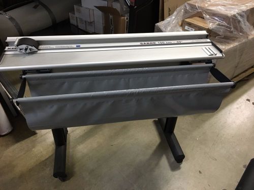 Foster keencut sabre 40&#034; paper cutter with stand and catch basekt 60730 for sale