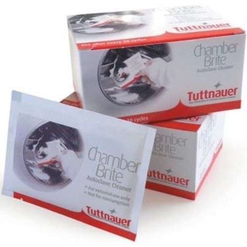 Tuttnauer Chamber Brite Powdered Autoclave Cleaner (10 Packets/Box)
