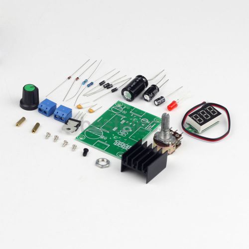 LM317 Digital Display DIY Kit Transformer Voltage Regulator Power Supply Board