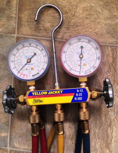 Yellow Jacket Test and Charging Manifold, R-12 / R-22 / R-502