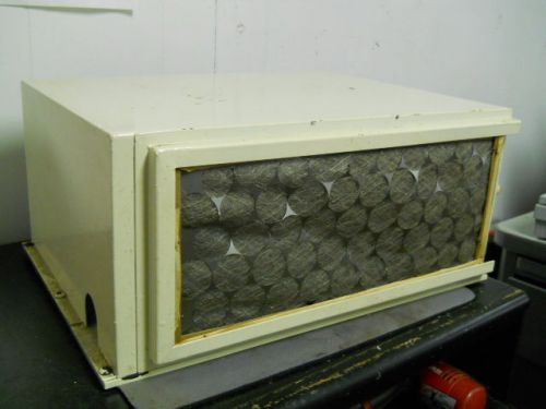 Filter vented steal electrical/equipment box/enclosure/housing 19&#034;x 15&#034;x 9 1/2&#034; for sale