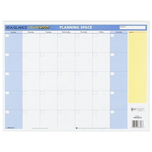 At-A-Glance AT-A-GLANCE Monthly / Yearly Wall Calendar 2016, Erasable,