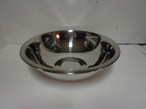 NEW BROWNE-HALCO S 776 STAINLESS STEEL MIXING BOWL 6 QT FOOD SERVICE 12.5&#034; DIA.