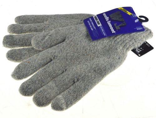 New Wells Lamont Cold Weather Dotted for Grip Gloves - Works 1500 - Large