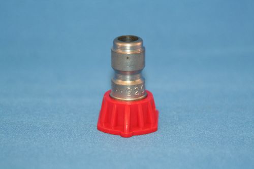 0° Degree Red Pressure Washer Tip 3.5 Orfice by Mi-T-M made in America