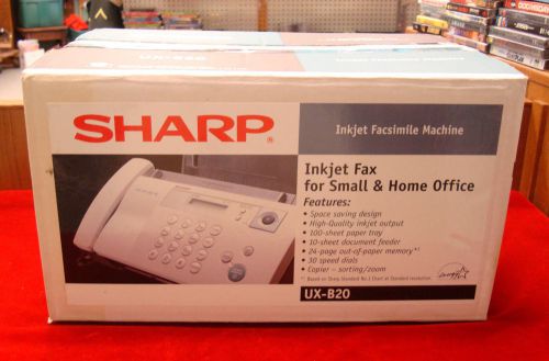 Sharp Inkjet Fax - Facsimile Machine / UX-B20