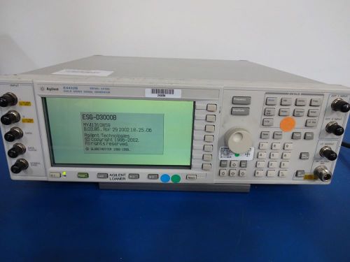 Hp e4432b esg-d series signal generator 250 khz - 3.0 ghz for sale