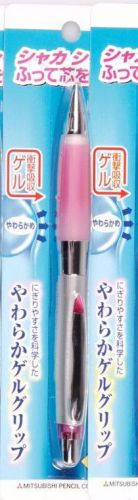 Mitsubishi Uni Gel Shaka Shaka Pencil 0.5mm Pink Made in Japan Pink
