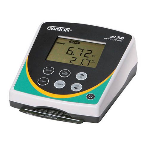 Oakton wd-35419-00 ph 700 ph/orp/temp. benchtop meter, 110/220 vac for sale