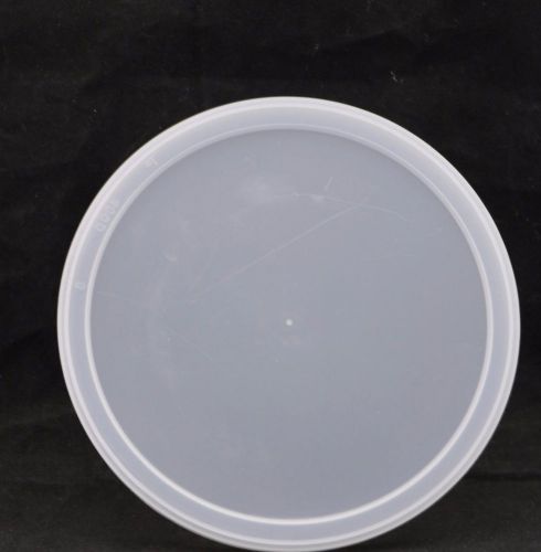Case of 500 polyethlene overseal lids, fits 8 to 32 oz containers, 500/case for sale