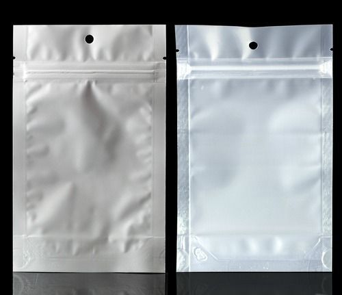 White/Clear 1 Gram Rx Mylar Smell Proof Bags- 1000 Count