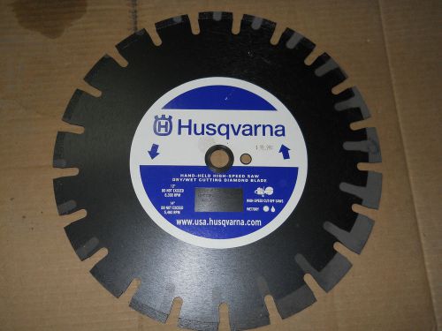 Husqvarna vh5 #471430039 12&#034; wet/dry diamond cutting blade 12&#034;x .110 for sale