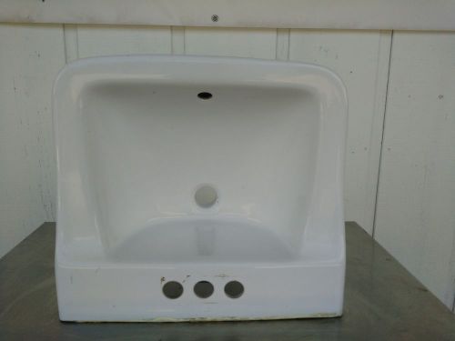 Glacier bay white wall mount sink #1321 for sale