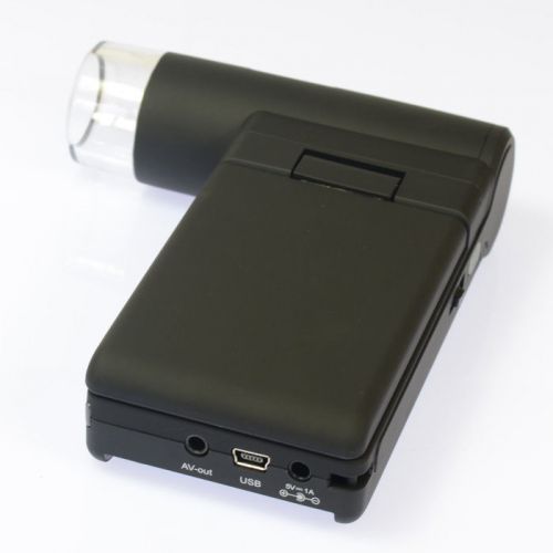 500x digital mobile microscope 5mp portable hd camera foldable 3&#039; tft display for sale