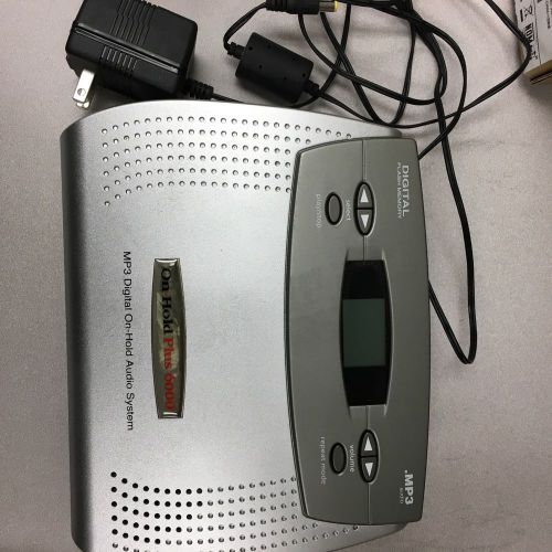 On-Hold Plus 6000 MP3 Digital On-Hold Audio System MOH Music