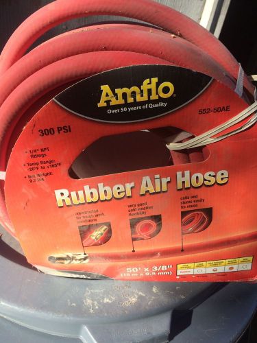 Amflo 3/8 in. x 50 ft. red rubber air hose for sale