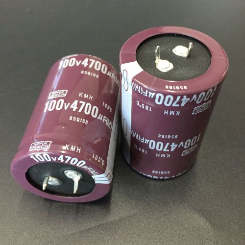 1pcs 4700uf 100v japan ncc kmh 35x50mm 100v4700uf psu snap-in capacitor for sale
