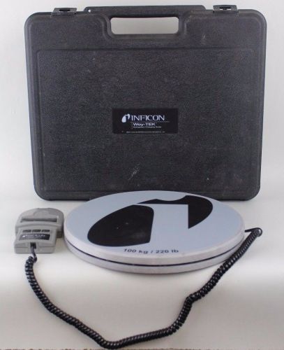 Inficon wey-tek refrigerant charging scale 713-500-g1 for sale