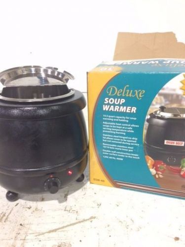 Winco 10 Quart Single Pot Soup Warmer Kettle-New W/ Box
