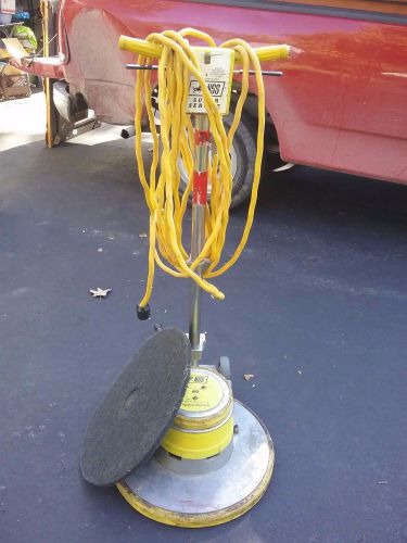 THOROUGHBRED 20&#034; LOW SPEED FLOOR POLISHER SCRUBBER + PAD/LOCAL PICKUP MICH 48334