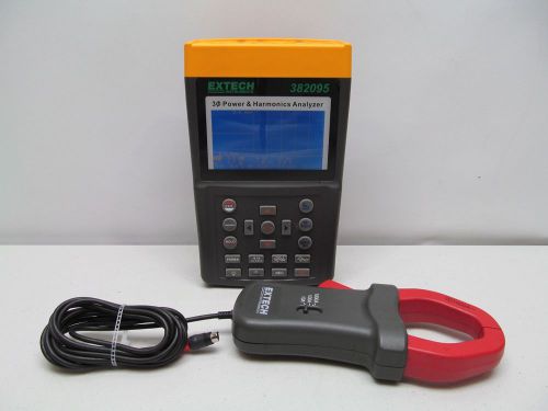 Extech 382095 1000a 3-phase power &amp; harmonics analyzer for sale