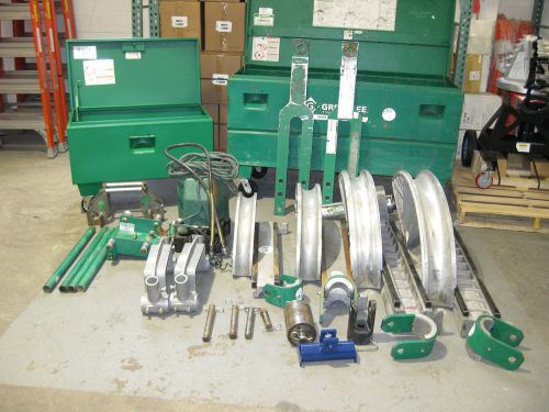 Greenlee 881ct 21/2&#034;-4&#034;  conduit bender w/ table for emt,imc &amp; rigid conduit for sale