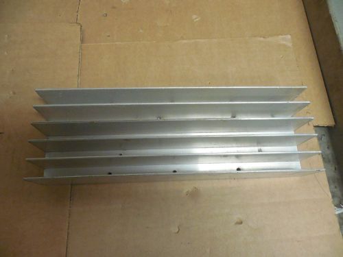 No name aluminum heat sink sync 12&#034;x 4&#034;x 2&#034; for sale